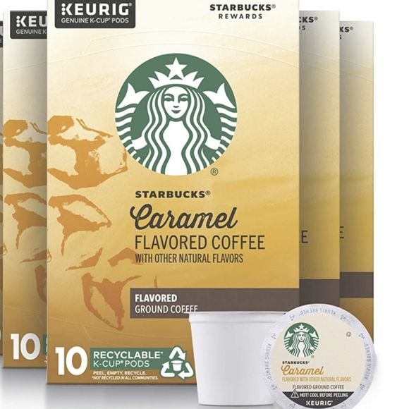 20 K-Cup Starbucks Caramel Flavored Med. Roast